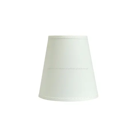 Abażur bawełniany stożek biały Mini 11cm