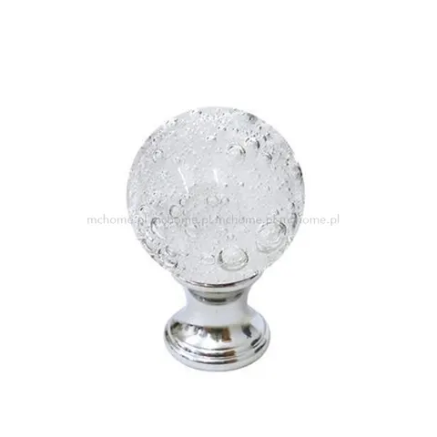 GAŁKA KRYSZTAŁOWA MEBLOWA"CYSTAL BUBBLES"25MM
