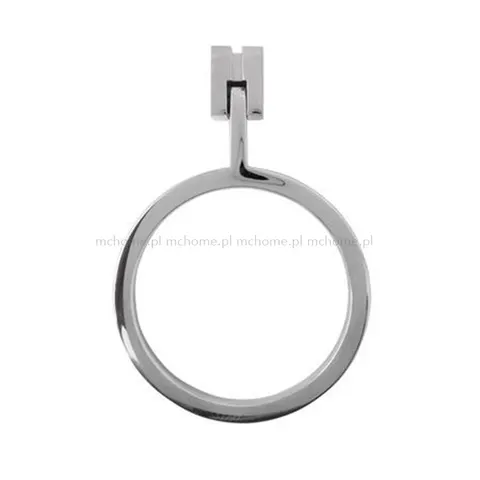 UCHWYT KOŁATKA MEBLOWA"MODERN SILVER KNOCKER"45MM
