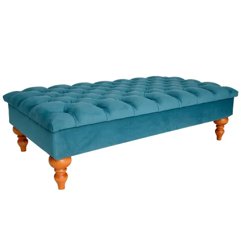 ŁAWECZKA/ŁAWA PIKOWANA BUDUAR BLUE