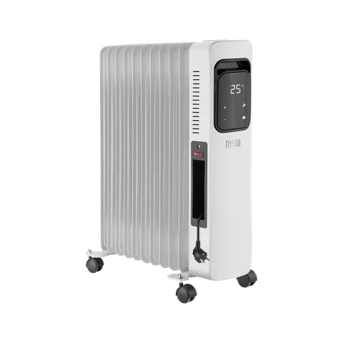 Grzejnik olejowy 2500W z wyświetlaczem LCD, sterowany pilotem TSA8034