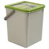 Pojemnik na karmę FABIO 9L/7kg zielony/biały 4550410539 Rotho