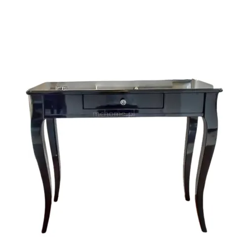 Konsola drewniana czarna Firenze 100x40x75cm