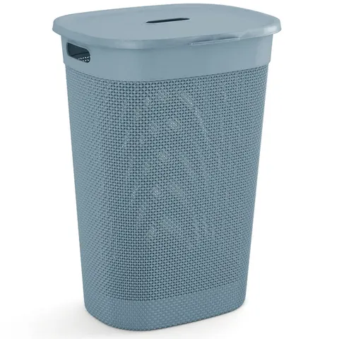 Kosz na bieliznę FILO HAMPER niebieski 55L Curver