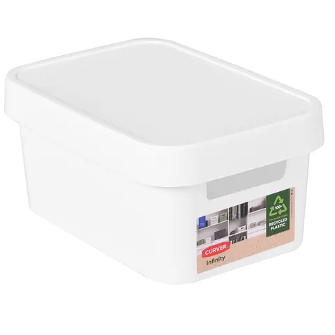 Pojemnik z przykrywką INFINITY 4,5 L biały 229113 Curver