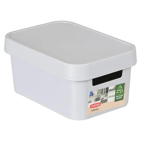 Pojemnik z przykrywką INFINITY 4,5L szary 229387 Curver