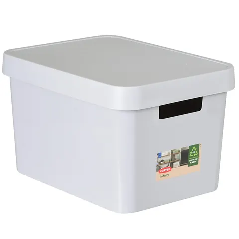 Pojemnik z przykrywką INFINITY 17L szary 229241 Curver