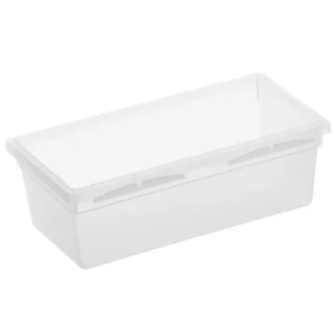 Organizer do szuflady 15x8cm Basic przezroczysty Rotho