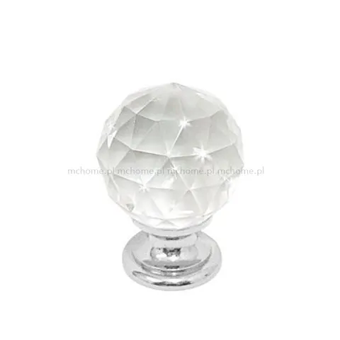 GAŁKA KRYSZTAŁOWA MEBLOWA"CRYSTAL DIAMOND"35MM