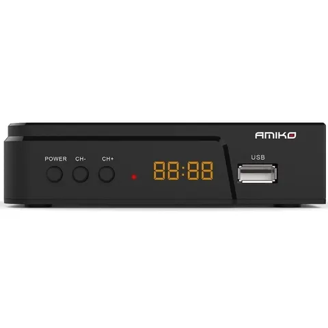 Tuner do telewizji naziemnej Amiko T765 DVB-T2 MPEG-4HD H.265