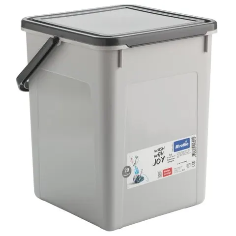 Pojemnik na detergenty 9L/5kg Powdy antracyt Rotho