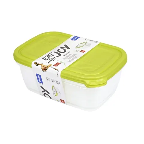 Zestaw pojemników na żywność SUNSHINE 2x1.9L Lime Rotho