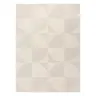 Dywan strukturalny kremowy Dominic Geometric