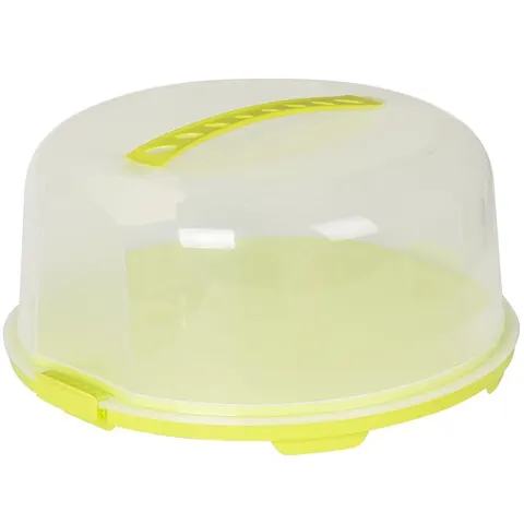 Pojemnik na ciasto tort wysoki FRESH zielony Rotho