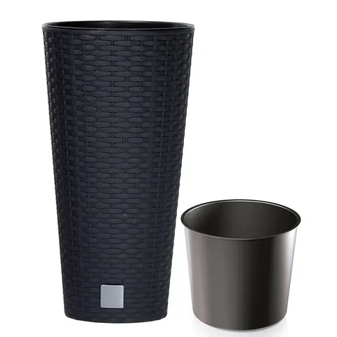 Doniczka Rato Tubus - antracytowy DRTUS300 Prosperplast