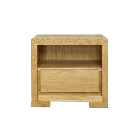 Szafka nocna klasyczna szuflada + wnęka dąb SN 210 50x45x35