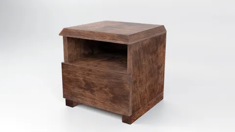 szafka nocna drewniana D-Form 45x40x41