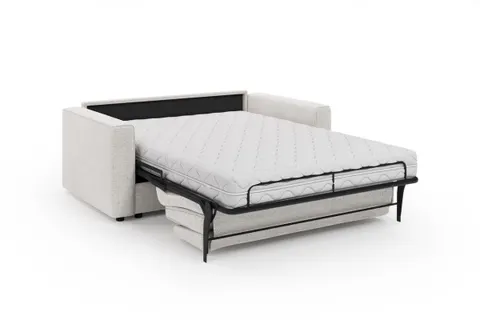 Sofa Delanto z włoskim systemem Rapido | sofa z materacem do codziennego spania | nowoczesna sofa premium do salonu