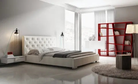 łóżko pikowane Loft