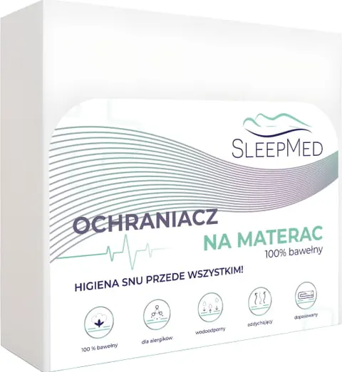 Ochraniacz na materac Sleep Med – 100% bawełny