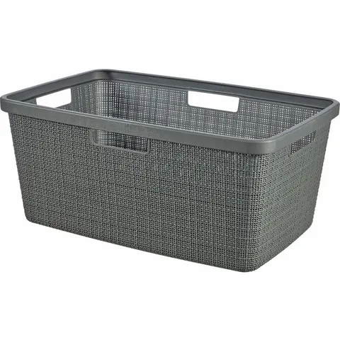 Kosz do magla JUTE 46L ciemno szary CURVER