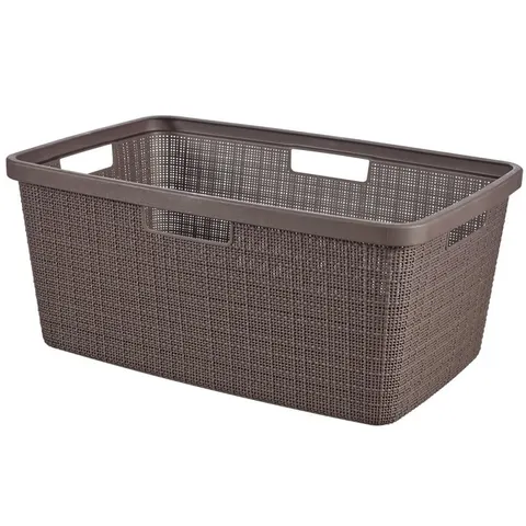 Kosz do magla JUTE 46L fioletowo brązowy CURVER