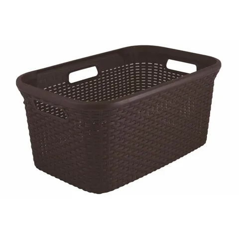 Kosz do magla RATTAN STYLE 45L brązowy CURVER