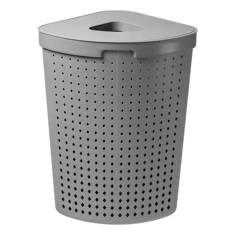 Kosz Na Bieliznę seoul corner laundry basket szary Plast Team