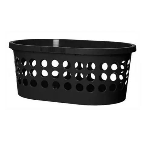 Kosz na pranie SPRINGFIELD 30L czarny Plast Team