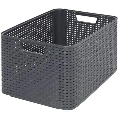 Koszyk STYLE L V2 30 L ciemny szary CURVER