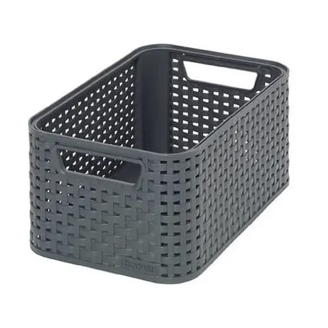 Koszyk STYLE S 6 L ciemny szary CURVER