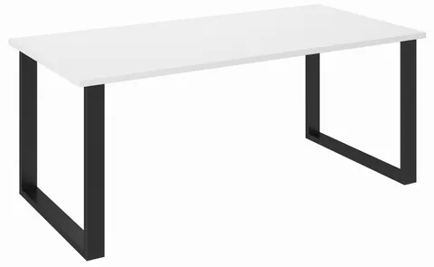 Duży kuchenny stół Tavolo - Biały 185x90