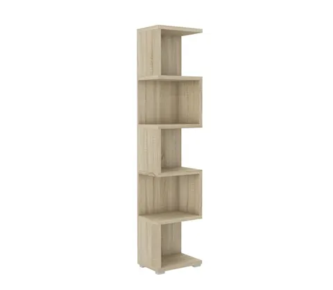 Stojący regał MER 01 184cm - Dąb Sonoma