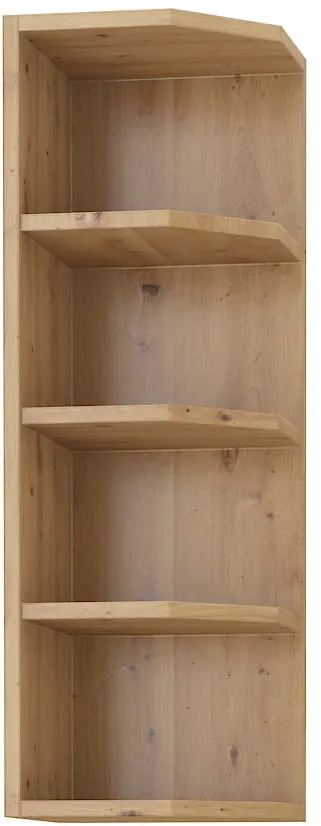 Szafka kuchenna otwarta wisząca 30x90 Dąb Artisan