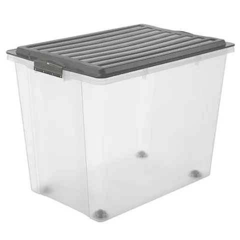Pojemnik do przechowywania 70L COMPACT A3 antracyt ROTHO