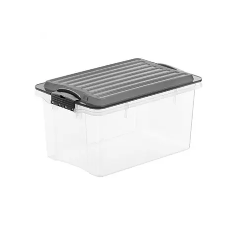 Pojemnik do przechowywania A5 4.5 L COMPACT przezroczysty/ antracyt ROTHO