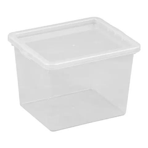 Pojemnik z pokrywą BASIC 3,5 L. CLEAR Plast Team
