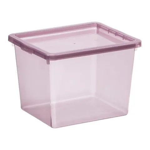 Pojemnik z pokrywą Basic 3,5 L. transp. fiolet Plast Team
