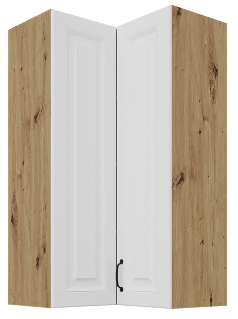 Szafka kuchenna wisząca narożna 60x108cm 90° STELVIO - Biała Artisan