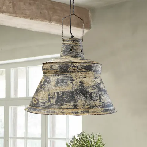 industrialna lampa Loft Colors M-3449 szara