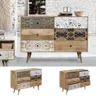 Drewniana Komoda Indyjska Qumin z Szufladami | Scandi Boho Mango