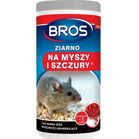BROS ziarno na myszy i szczury 300g