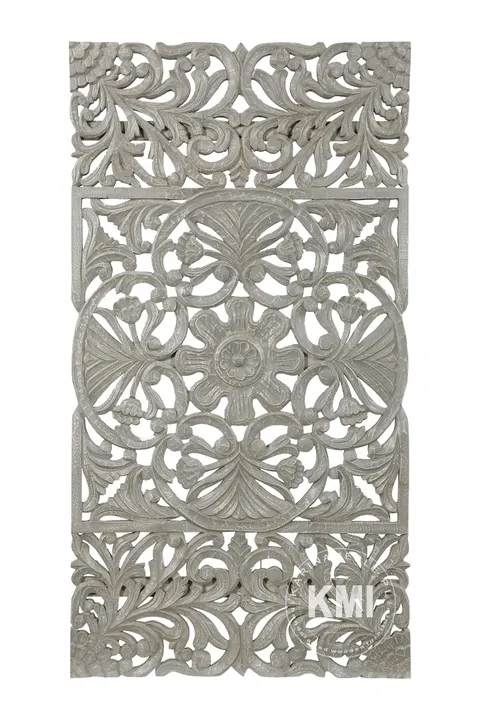meble orientalne panel drewniany szary