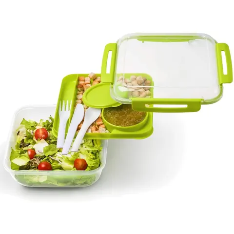 Pojemnik do żywności Lunchbox 1.7 L MEMORY B3 zielony ROTHO