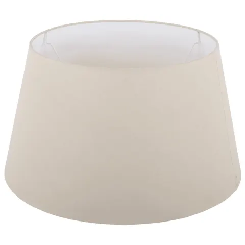 Abażur bawełniany kremowy – abażur 30 cm do lampy
