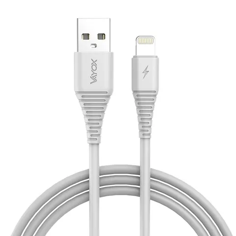 Kabel USB - Lightning 1m biały VA0057 Vayox