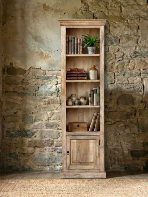 Drewniana biblioteczka Milford 65 cm z mango | Meble Rustykalne
