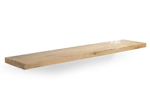 prosta loftowa półka drewniana mango 120 cm