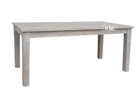 Stół Drewniany HAMPTON ISLAND | Bielone Meble w Stylu Rustykalnym 180x90