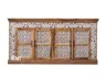 Rzeźbiona komoda indyjska MA-42W z drewna mango 180 cm | Meble Orientalne
